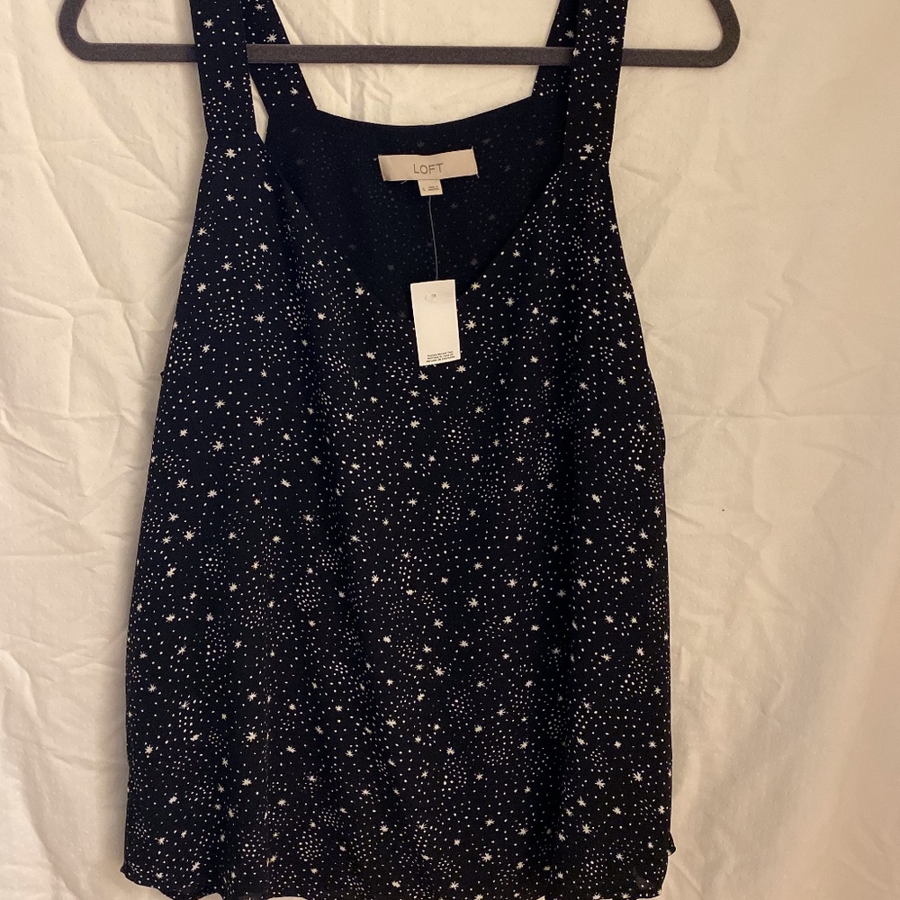 Black & White Loft Tank